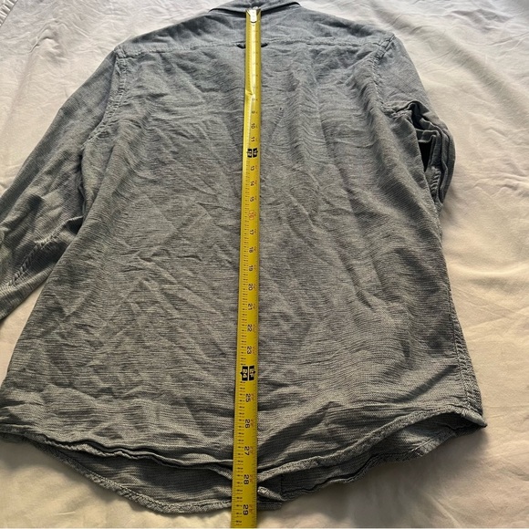 1901 Men’s Button Down Shirt Long Sleeve Front Pockets Large - Picture 11 of 11